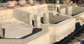 Фундамент с цокольным этажом под ключ заказать в Еманжелинске - фундамент цокольный этаж под ключ цена от 7281 руб за м2