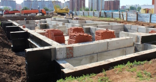 Фундаменты промышленных зданий в Еманжелинске цена от 24963 руб. - заказать строительство фундамента промздания под стальные колонны